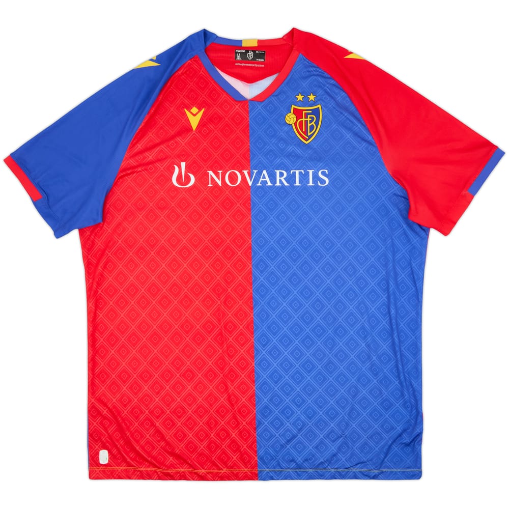 2022-23 FC Basel Home Shirt - 9/10 - (5XL)