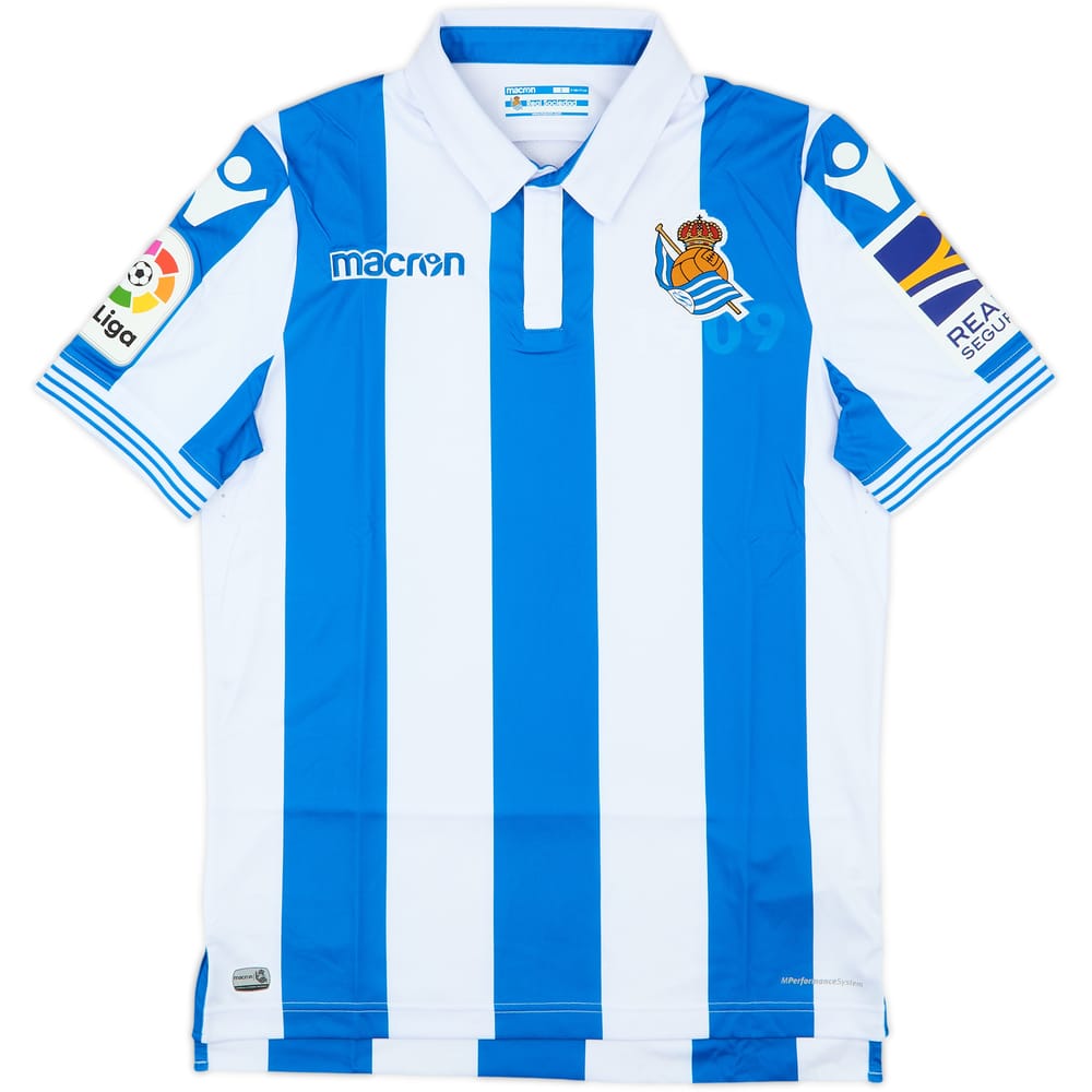 Camiseta de local de Real Sociedad 2018-19 - 10/10 - (S)