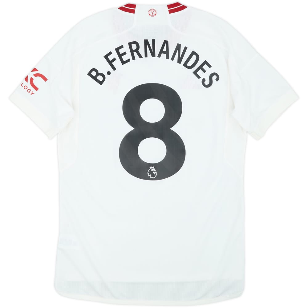 2023-24 Manchester United Third Shirt B.Fernandes #8 - 8/10 - (M)