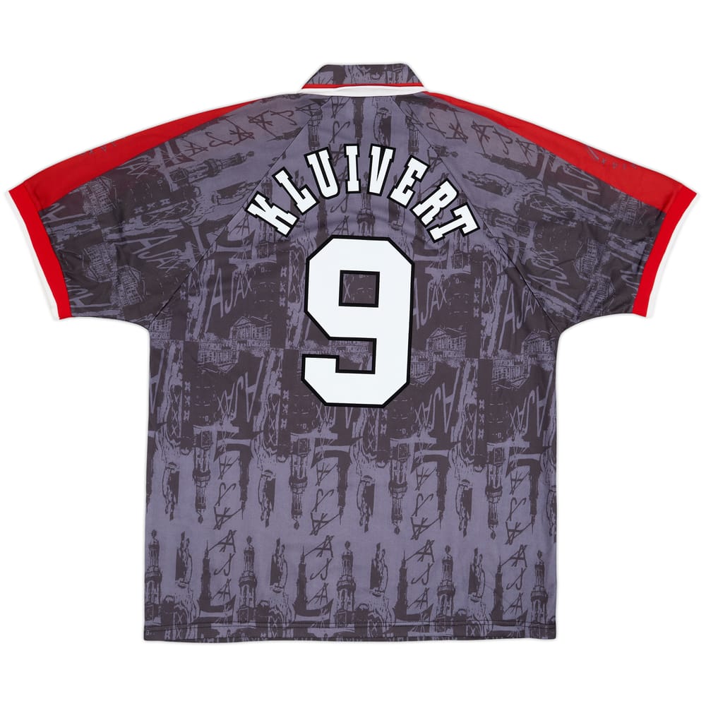 1996-97 Ajax Camiseta Visitante Kluivert #9 - 10/10 - (XL)