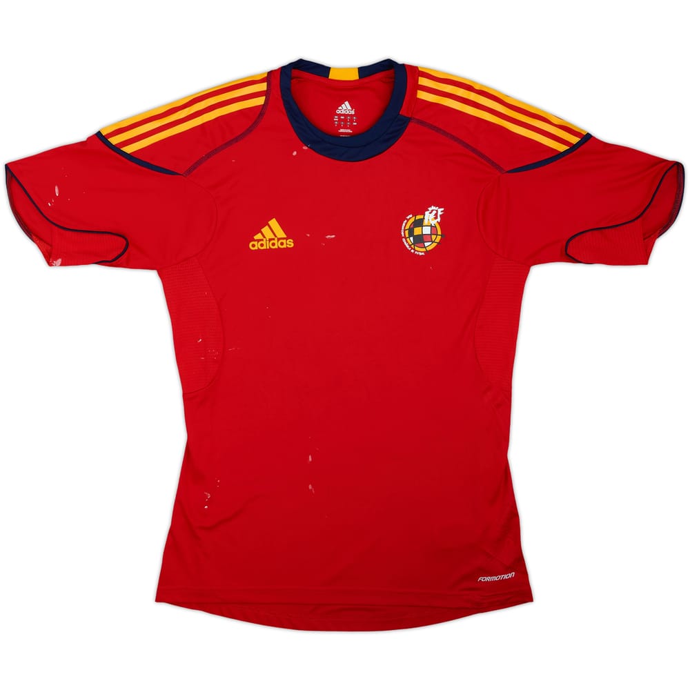 2010-11 Spain adidas Formotion Training Shirt - 4/10 - (M)