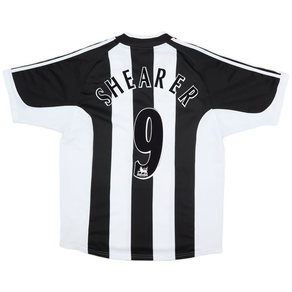 2001-03 Newcastle Home Shirt Shearer #9 - 7/10 - (XL)