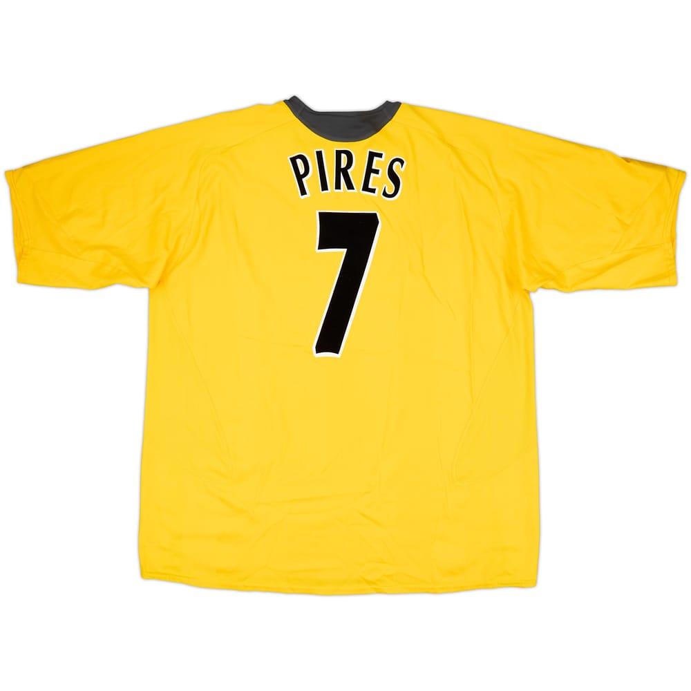 2005-06 Arsenal Away Shirt Pires #7 - 8/10 - (3XL)