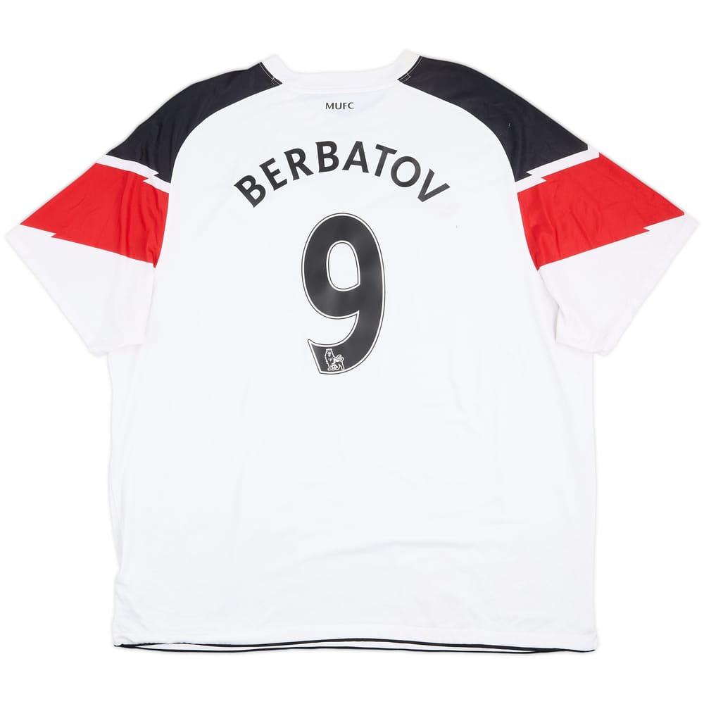 2010-12 Manchester United Away Shirt Berbatov #9 - 6/10 - (3XL)