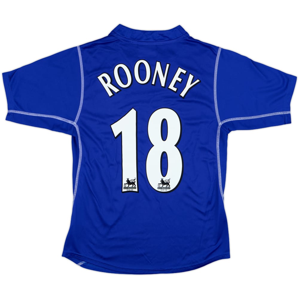 2002-03 Everton Home Shirt Rooney #18 - 7/10 - (M)