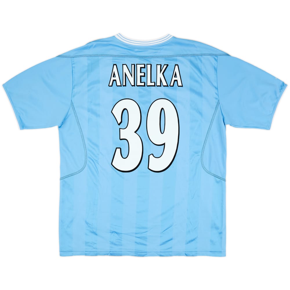2003-04 Manchester City Home Shirt Anelka #39 - 8/10 - (L)