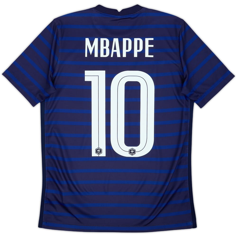 Camiseta de local de France 2020-21 Mbappe #10 - 9/10 - (XL.Niños)