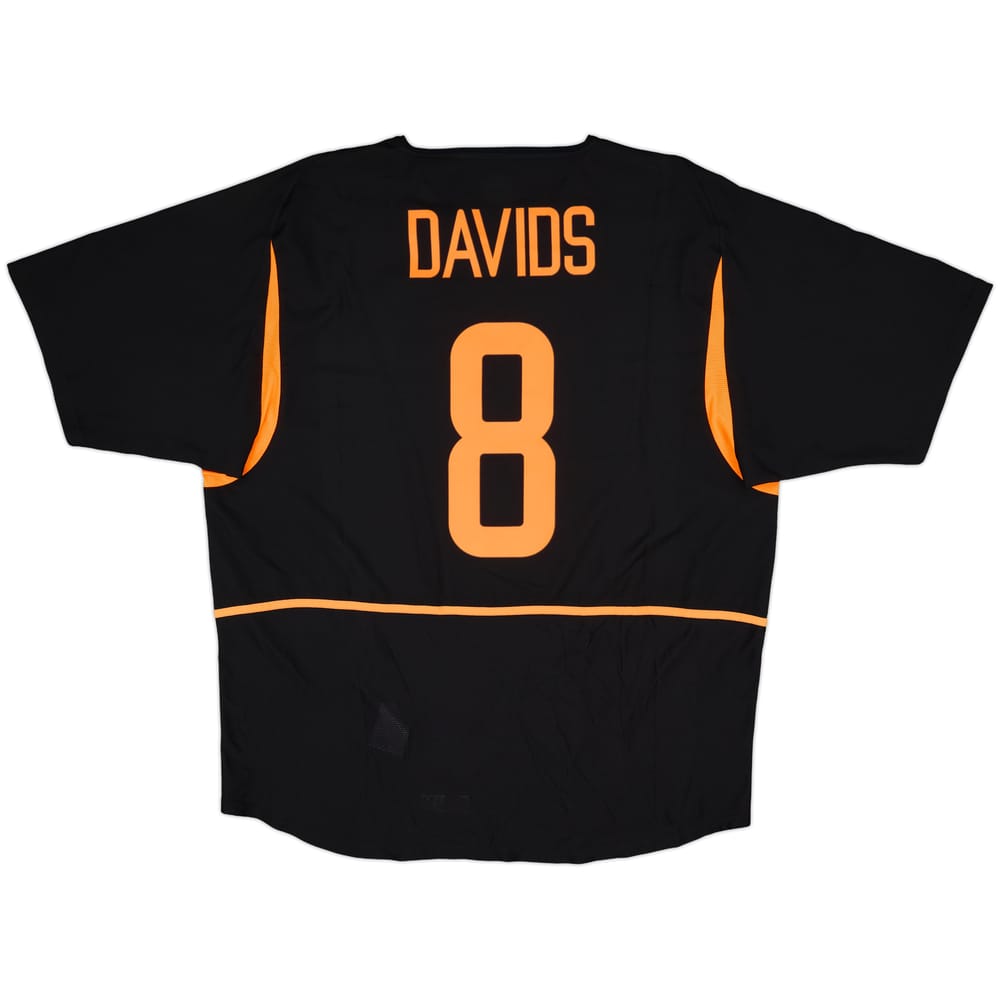 2002-04 Netherlands Away Shirt Davids #8 - 10/10 - (XXL)