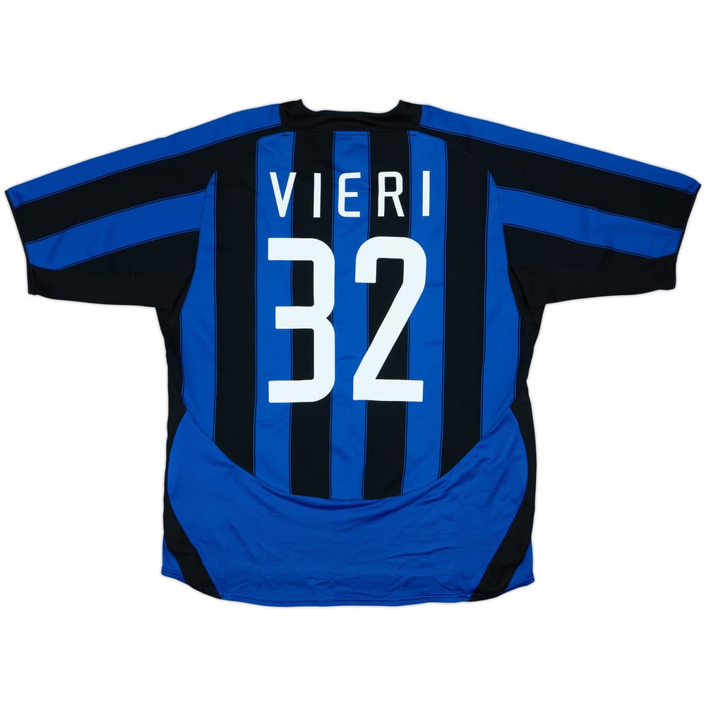 2003-04 Inter Milan Home Shirt Vieri #32 - 6/10 - (XXL)