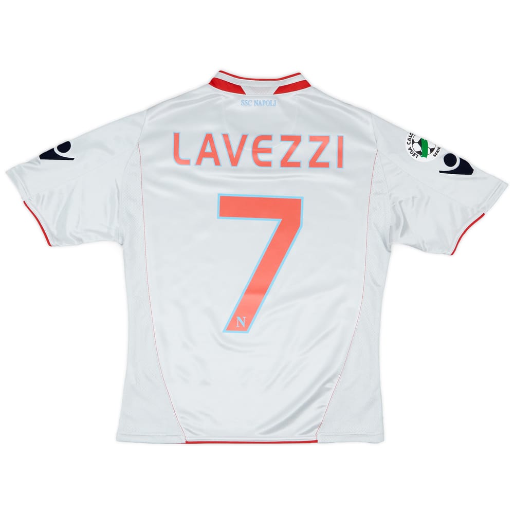 2009-10 Napoli Away Shirt Lavezzi #7 - 9/10 - (XS)