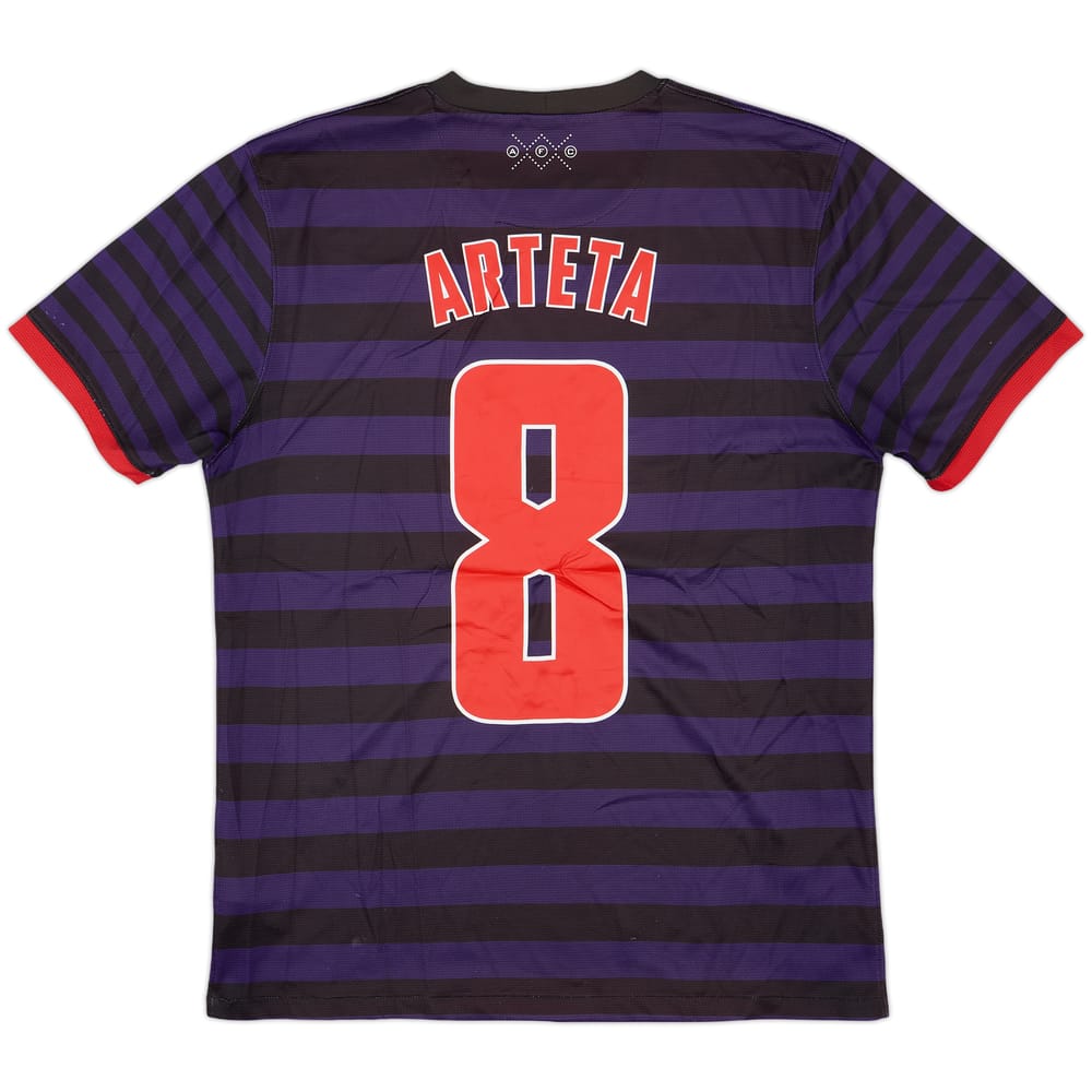 2012-13 Arsenal Away Shirt Arteta #8 - 7/10 - (M)