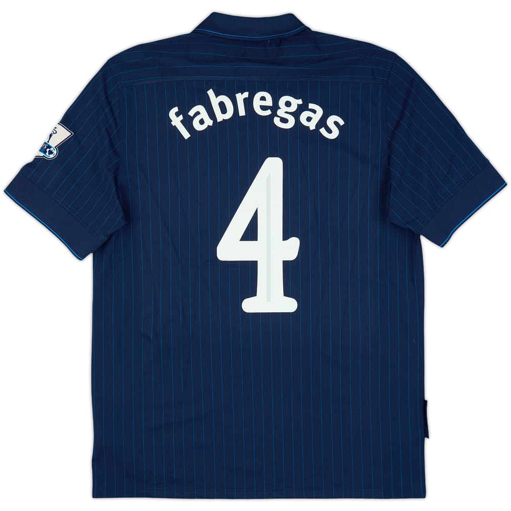 2009-10 Arsenal Away Shirt Fabregas #4 - 8/10 - (L)