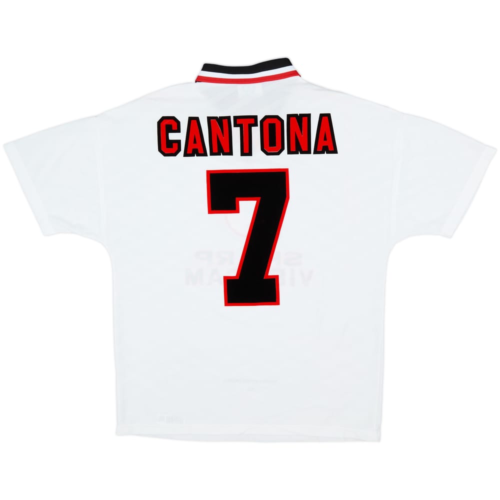 1996-97 Manchester United Away Shirt Cantona #7 - 9/10 - (M)