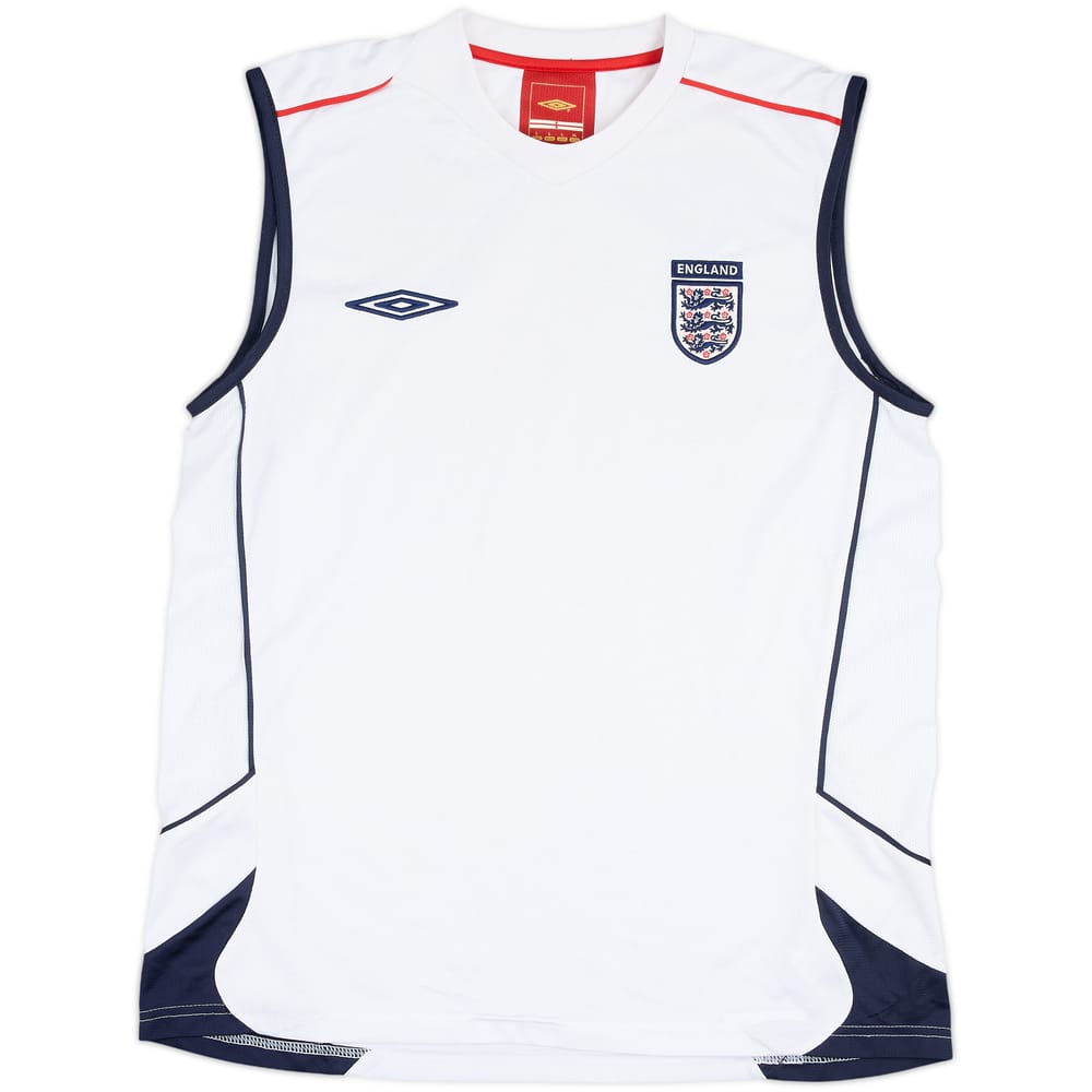 2004-05 England Umbro Training Vest - 8/10 - (L)