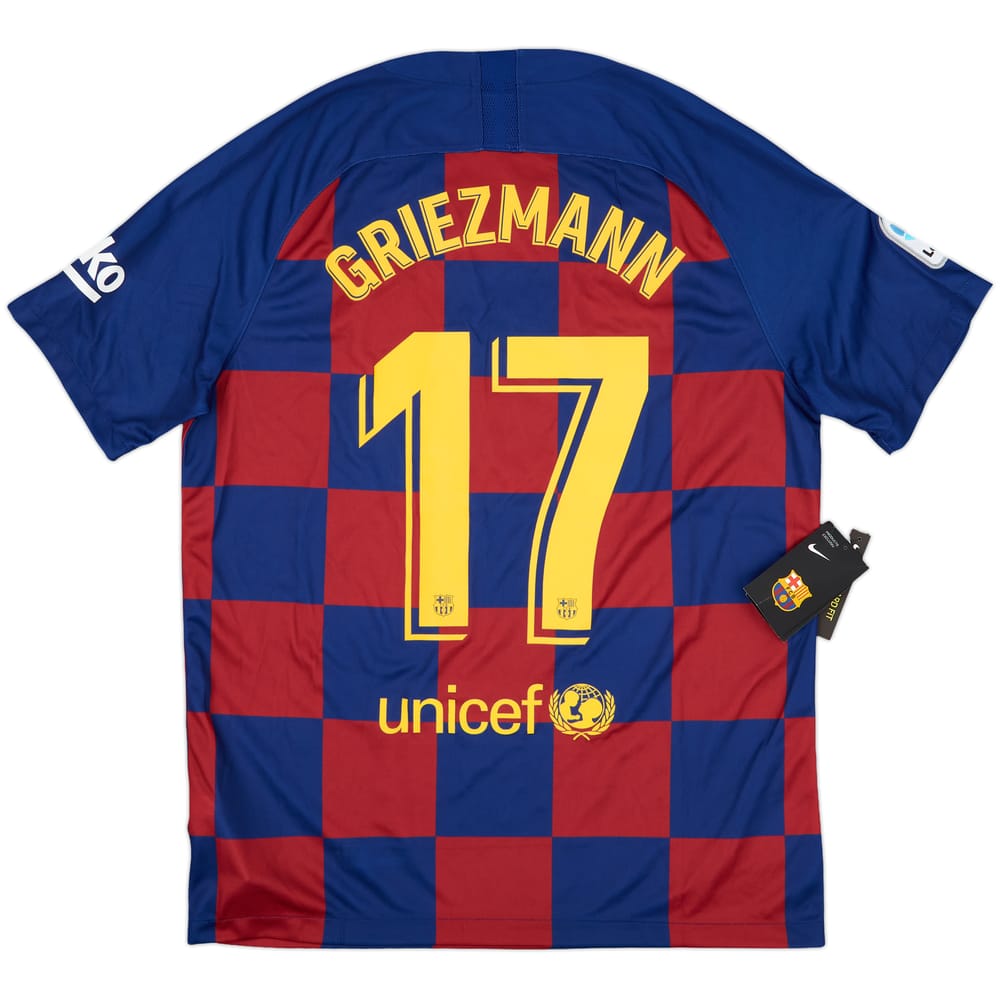 2019-20 Barcelona Home Shirt Griezmann #17 (L)