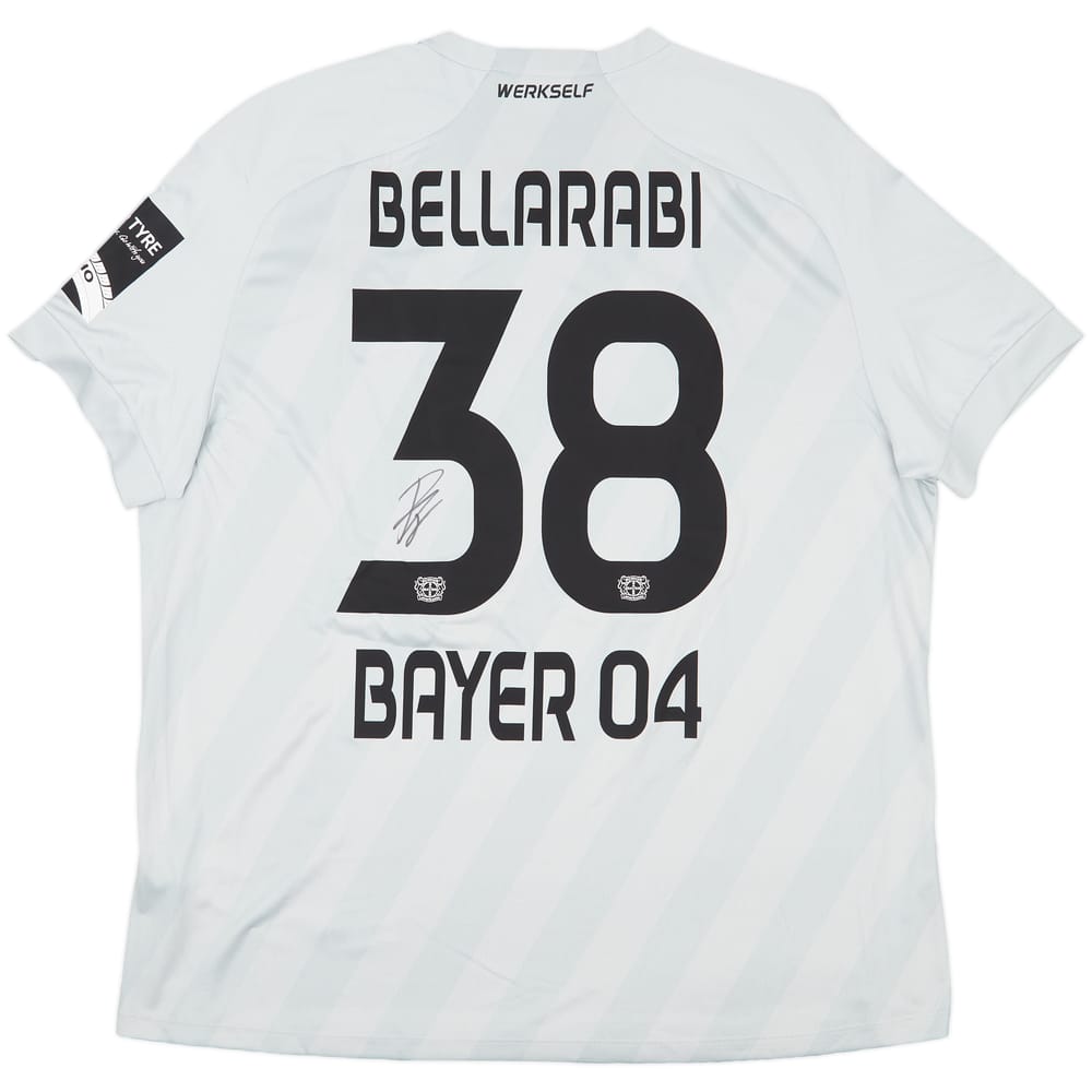 2020-21 Bayer Leverkusen Signed Third Shirt Bellarabi #38 (3XL)