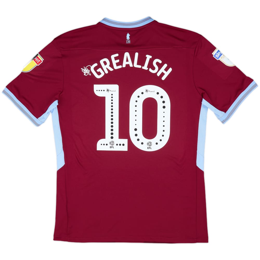2018-19 Aston Villa Home Shirt Grealish #10 (L)
