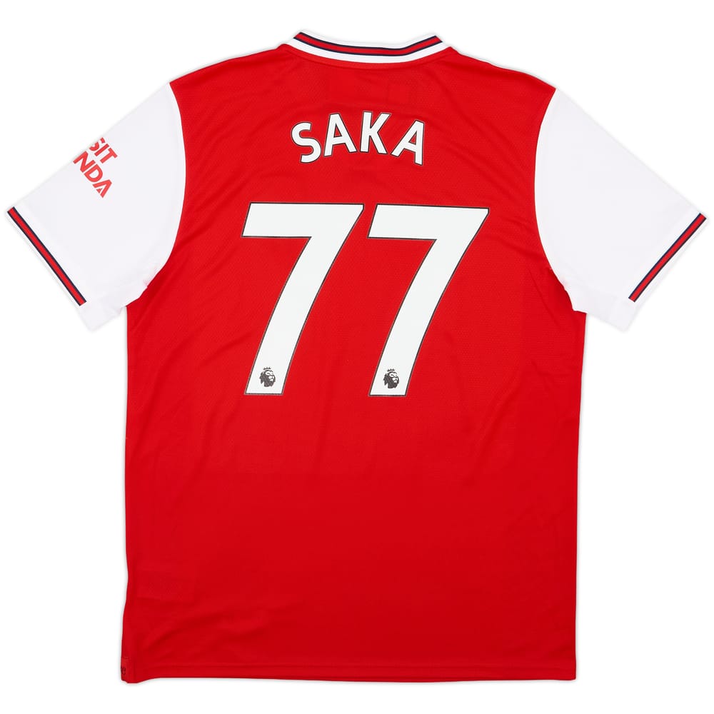 2019-20 Arsenal Home Shirt Saka #77 (L)