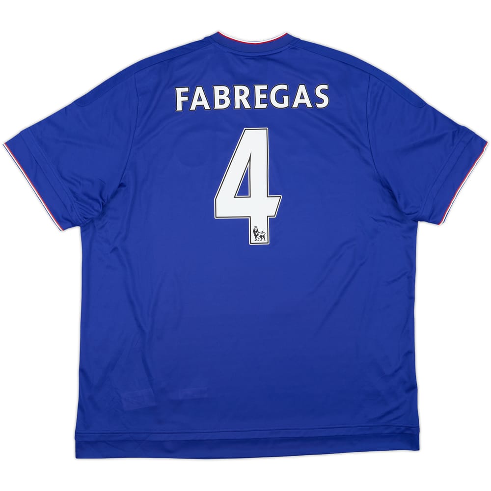 2015-16 Chelsea Home Shirt Fabregas #4 (XXL)