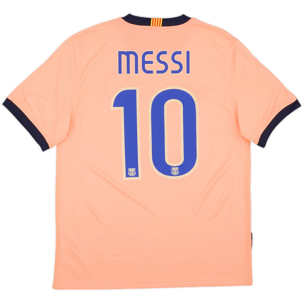 2009-10 Barcelona Away Shirt Messi #10 (M)