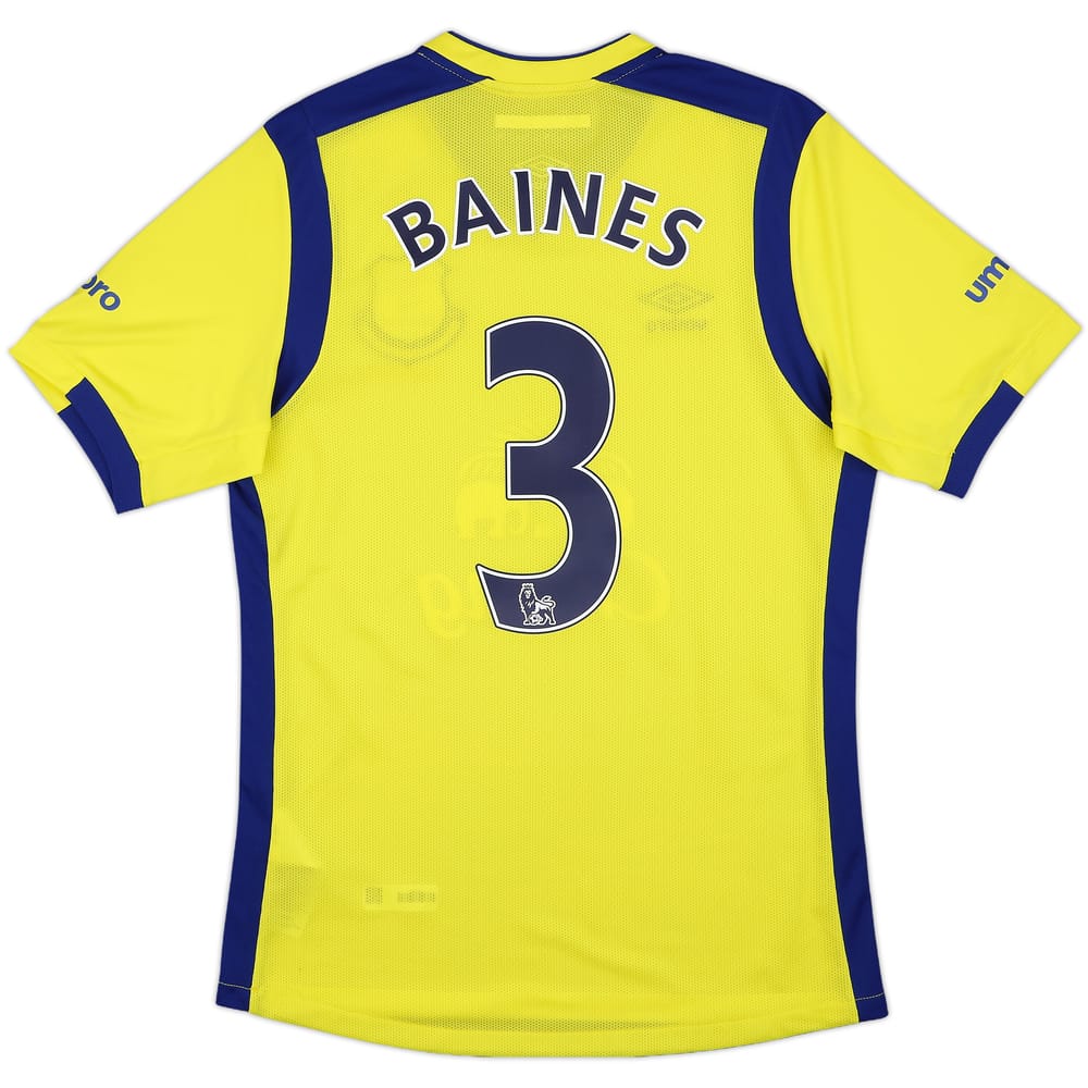 2016-17 Everton Third Shirt Baines #3 (S)