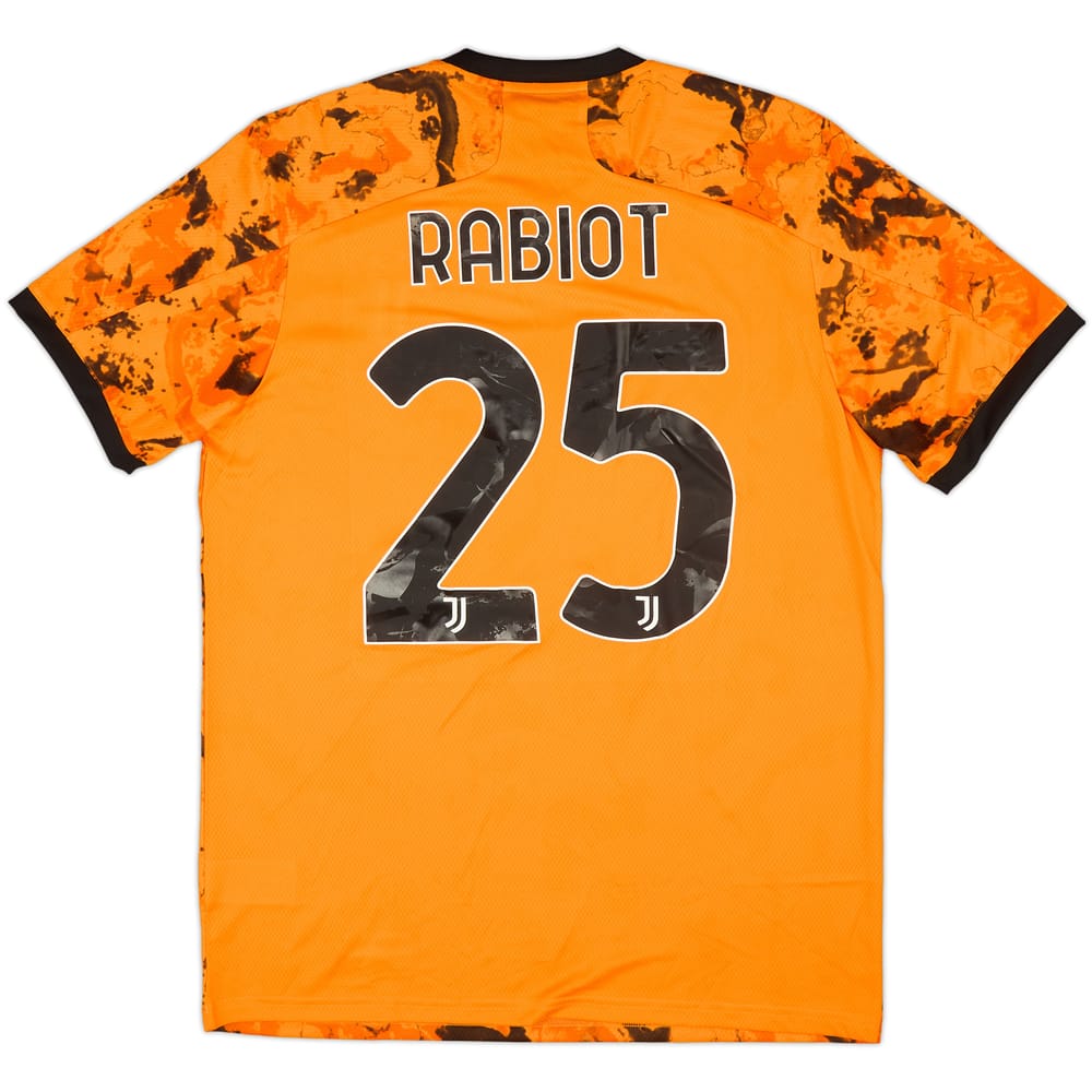 2020-21 Juventus Third Shirt Rabiot #25 (L)