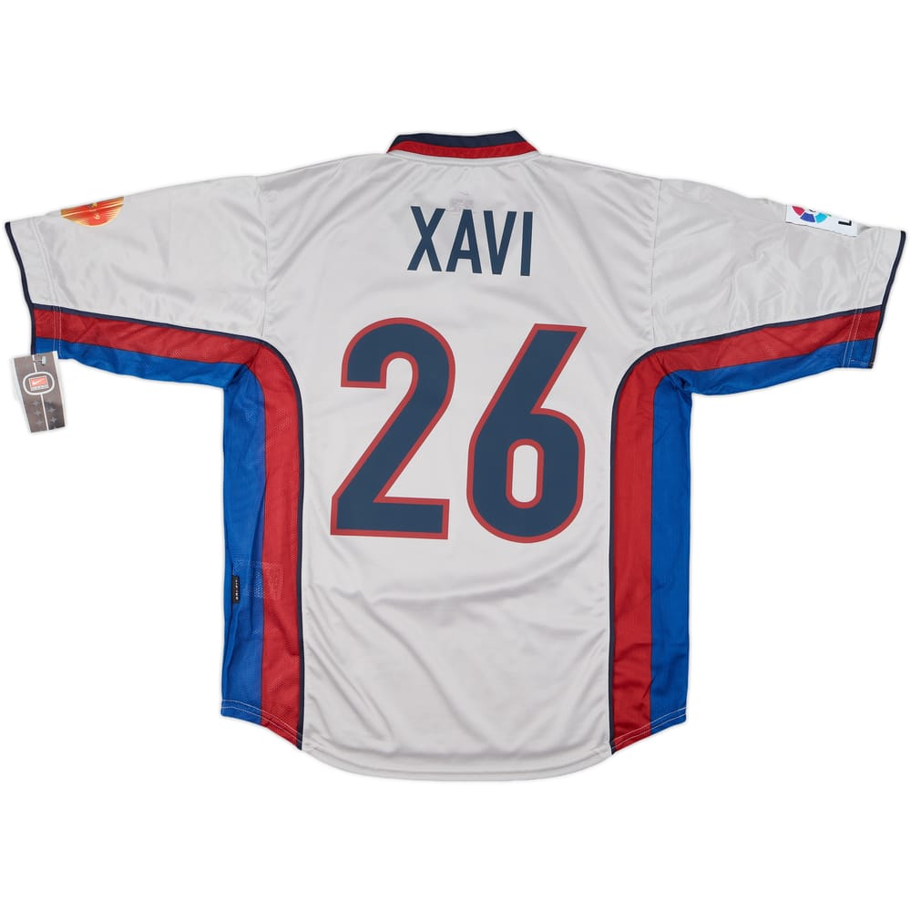 1998-01 Barcelona Away Shirt Xavi #26 (M)