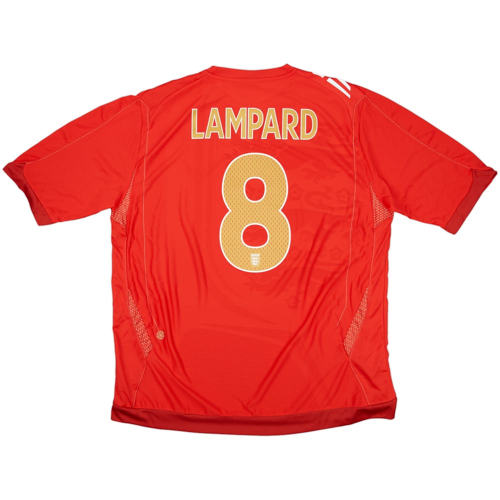 2006-08 England Away Shirt Lampard #8 (XXL)