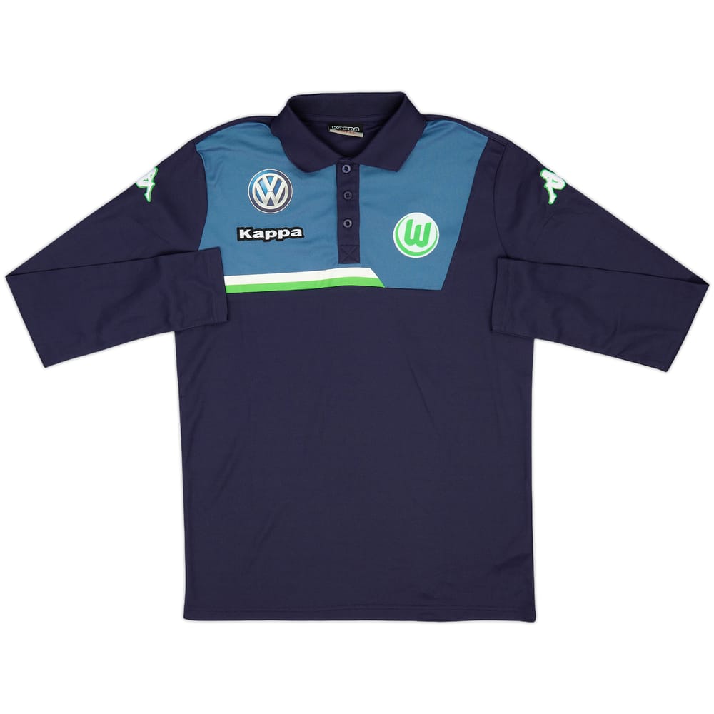 2014-15 Wolfsburg Kappa Polo L/S Shirt - 10/10 - (S)