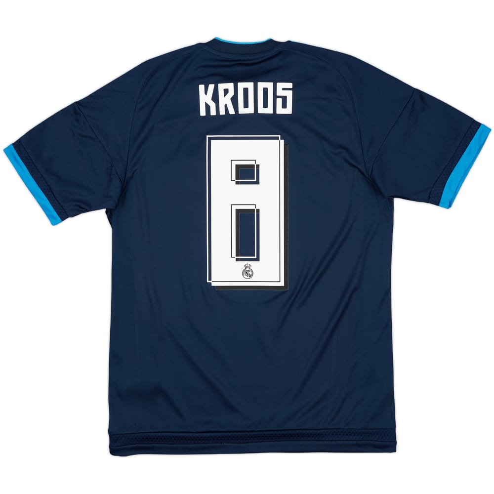 2015-16 Real Madrid Third Shirt Kroos #8 (S)