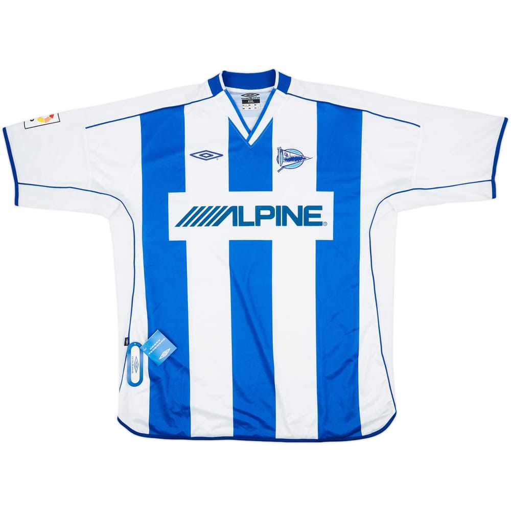 2002-03 Alaves Home Shirt (XXL)