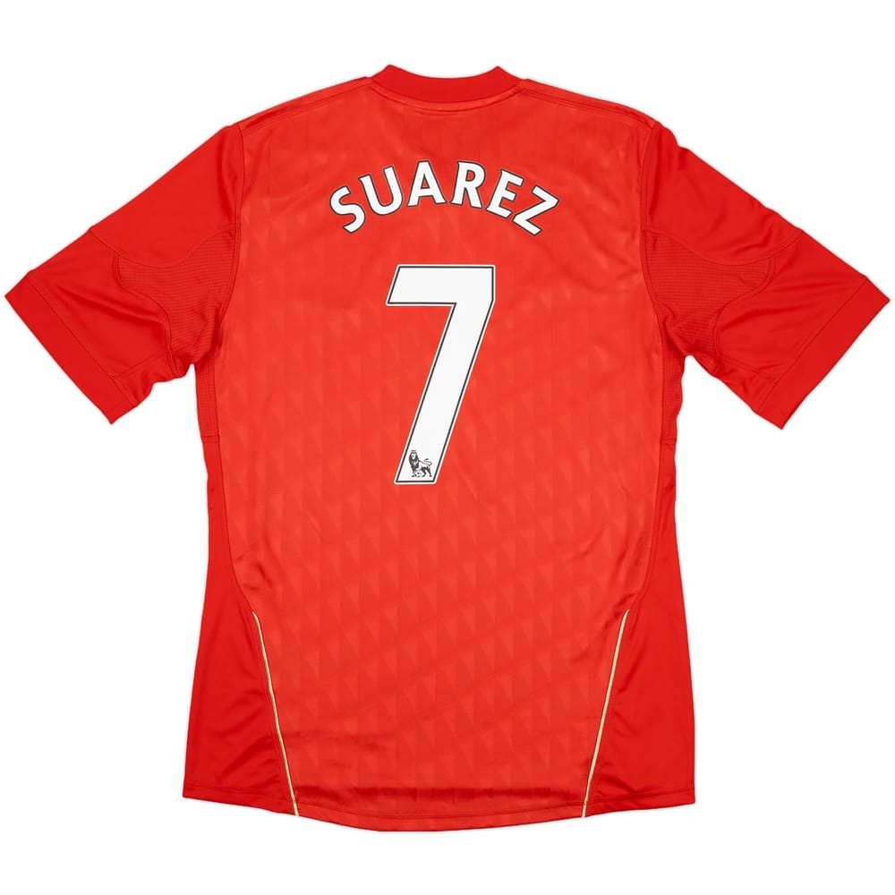 2010-12 Liverpool Home Shirt Suarez #7 (M)