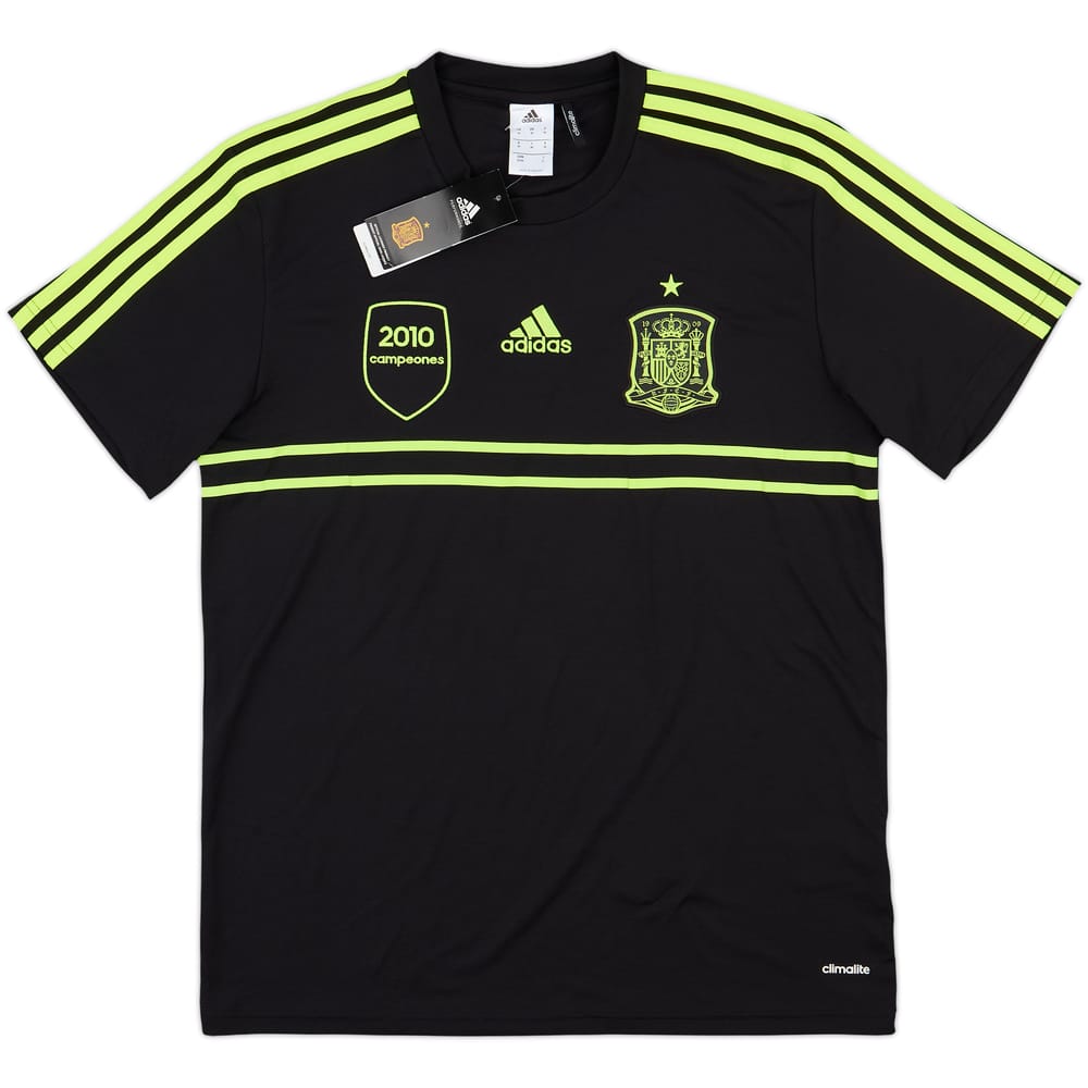 2013-15 Spain Campeones 2010 Training Shirt (M)