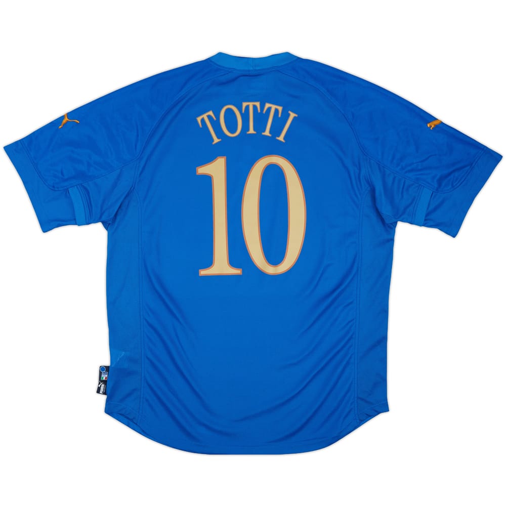 2004-06 Italy Home Shirt Totti #10 (XXL)