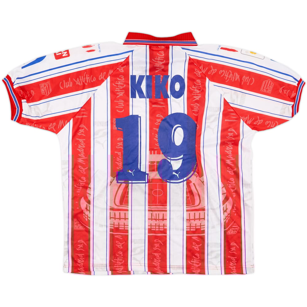 1996-97 Atletico Madrid Home Shirt Kiko #19 (M)