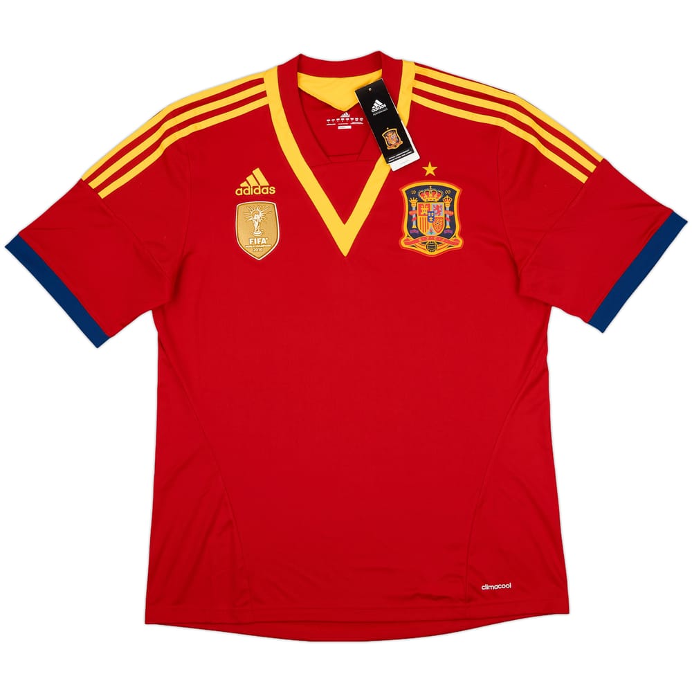 2013 Spain Confederation Cup Home Shirt (L)