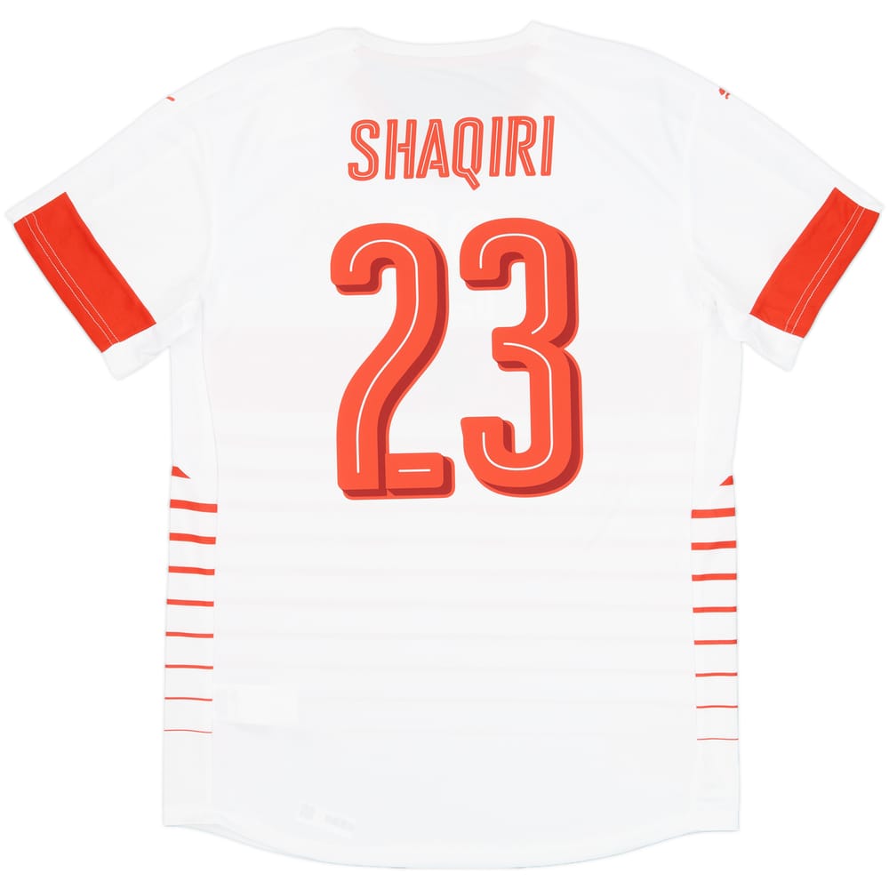 2016-17 Switzerland Away Shirt Shaqiri #23 (L)