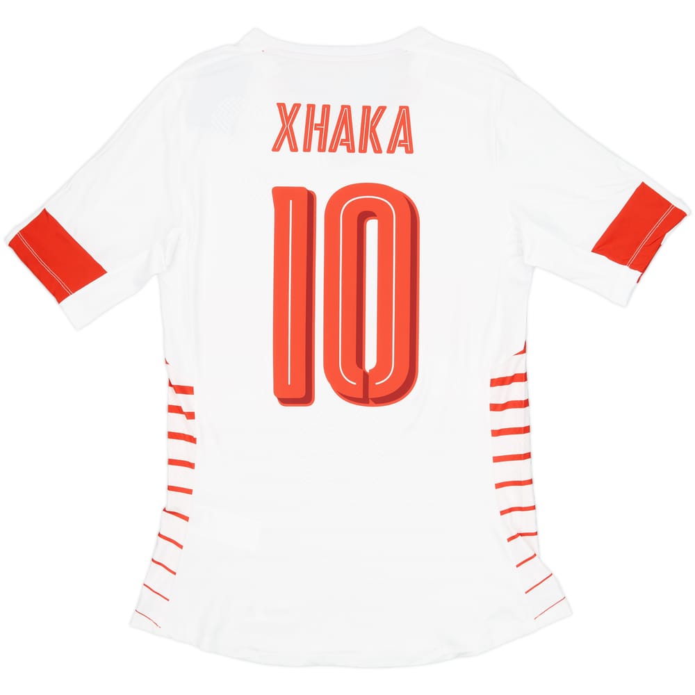 2016-17 Switzerland Player Issue Away Shirt Xhaka #10 (L)