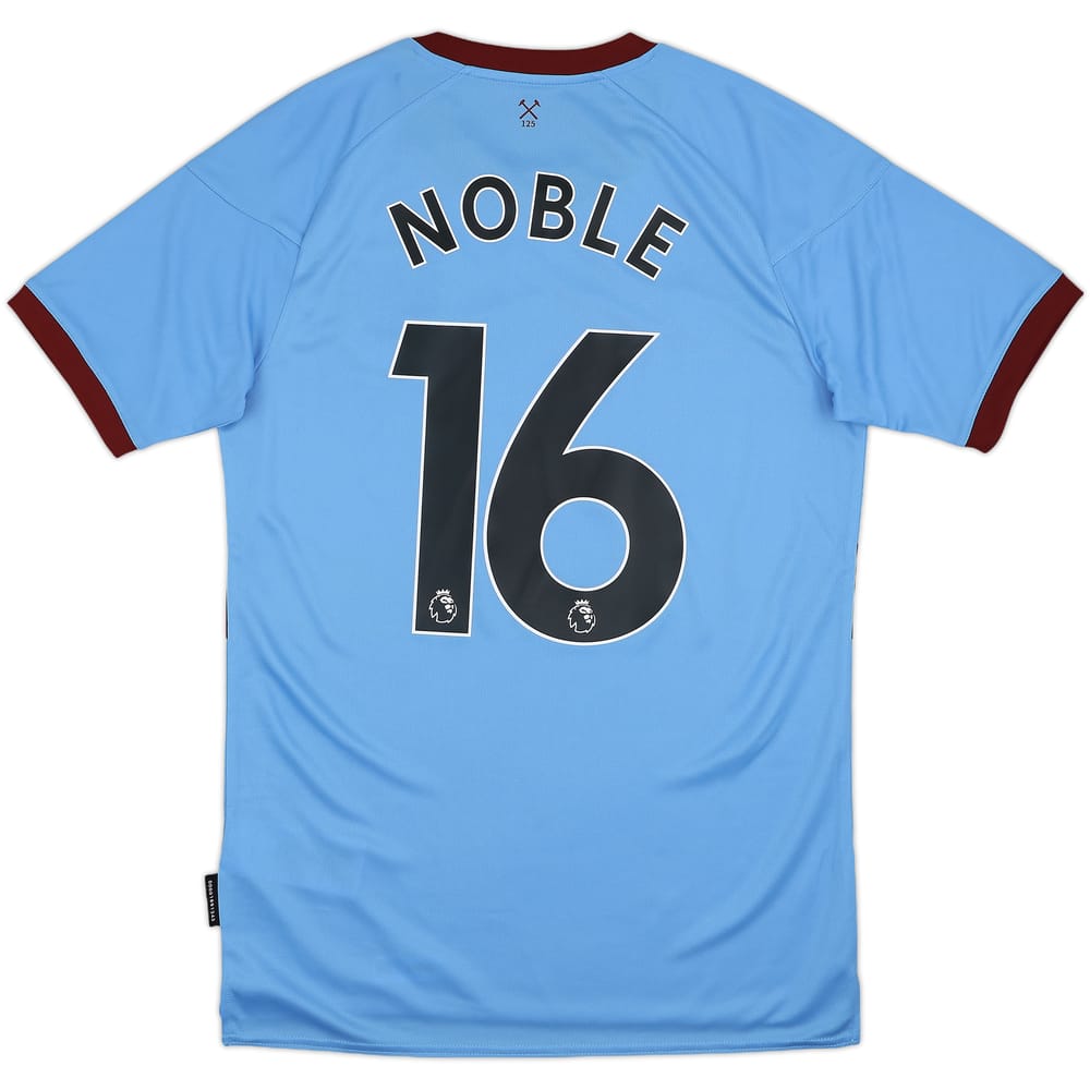 2020-21 West Ham Away Shirt Noble #16 (S)