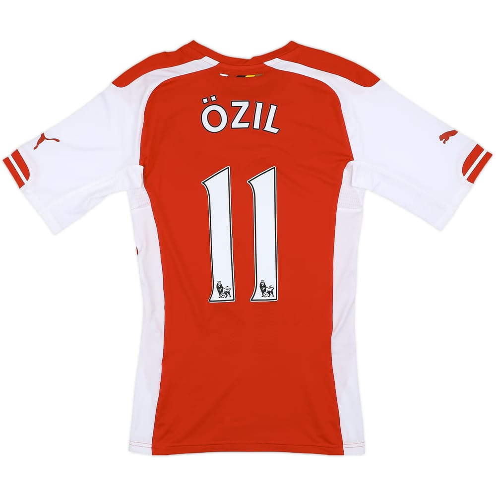 2014-15 Arsenal Player Issue Home ACTV Fit Shirt Ozil #11 - 9/10 - (M)