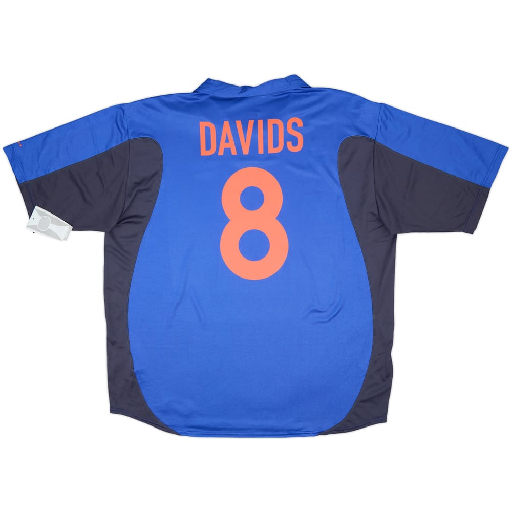 2000-02 Netherlands Away Shirt Davids #8 (XXL)
