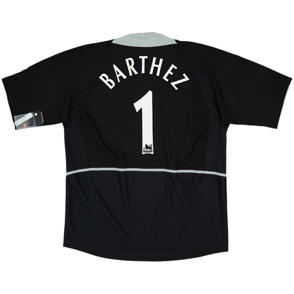 2002-04 Manchester United GK S/S Shirt Barthez #1 (XXL)