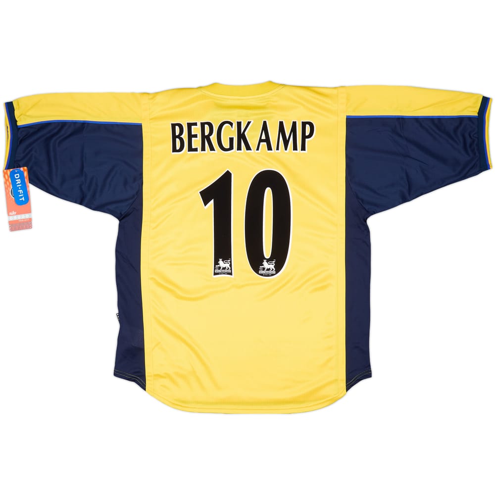 1999-01 Arsenal Away Shirt Bergkamp #10 (L)