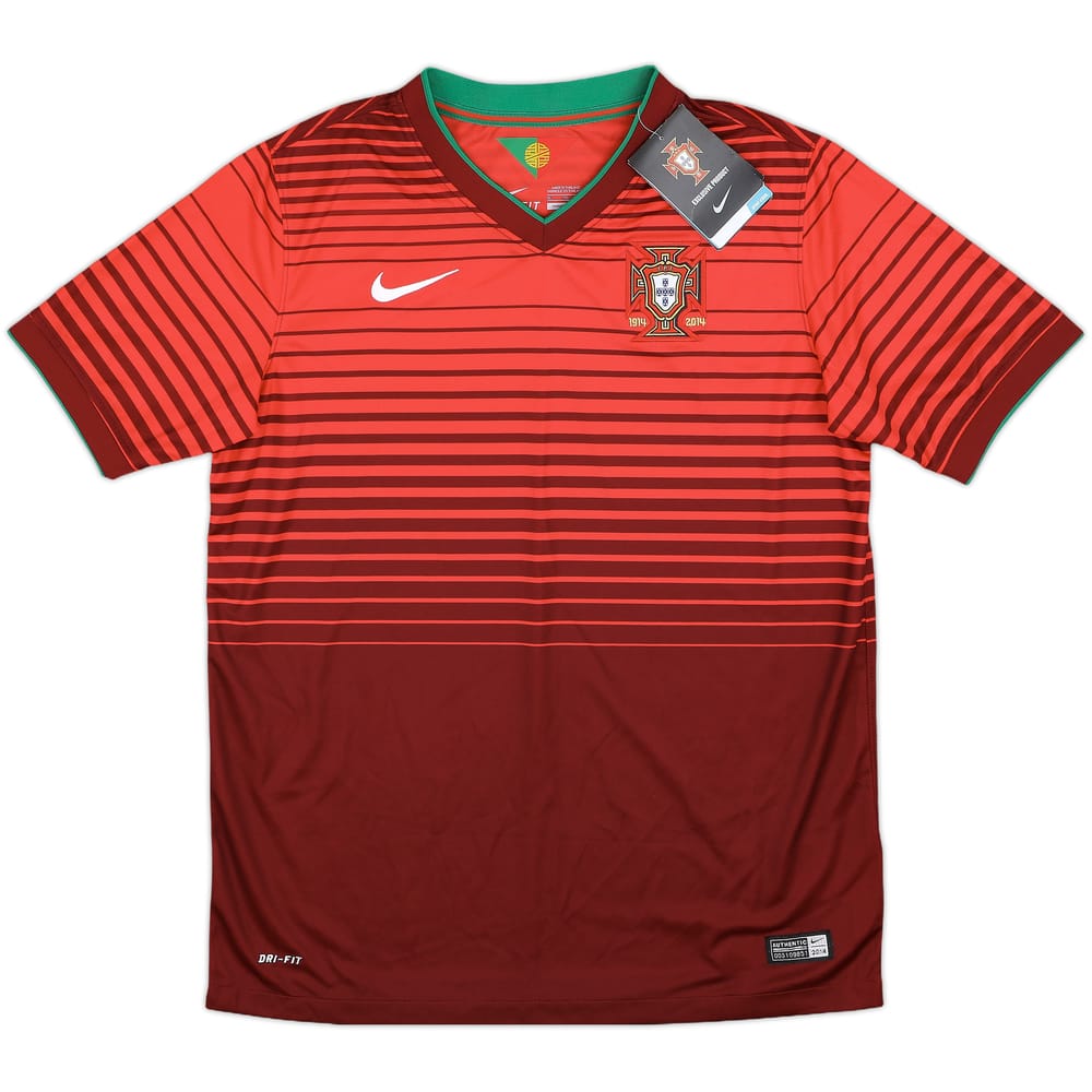 2014-15 Portugal Home Shirt (XL.Boys)
