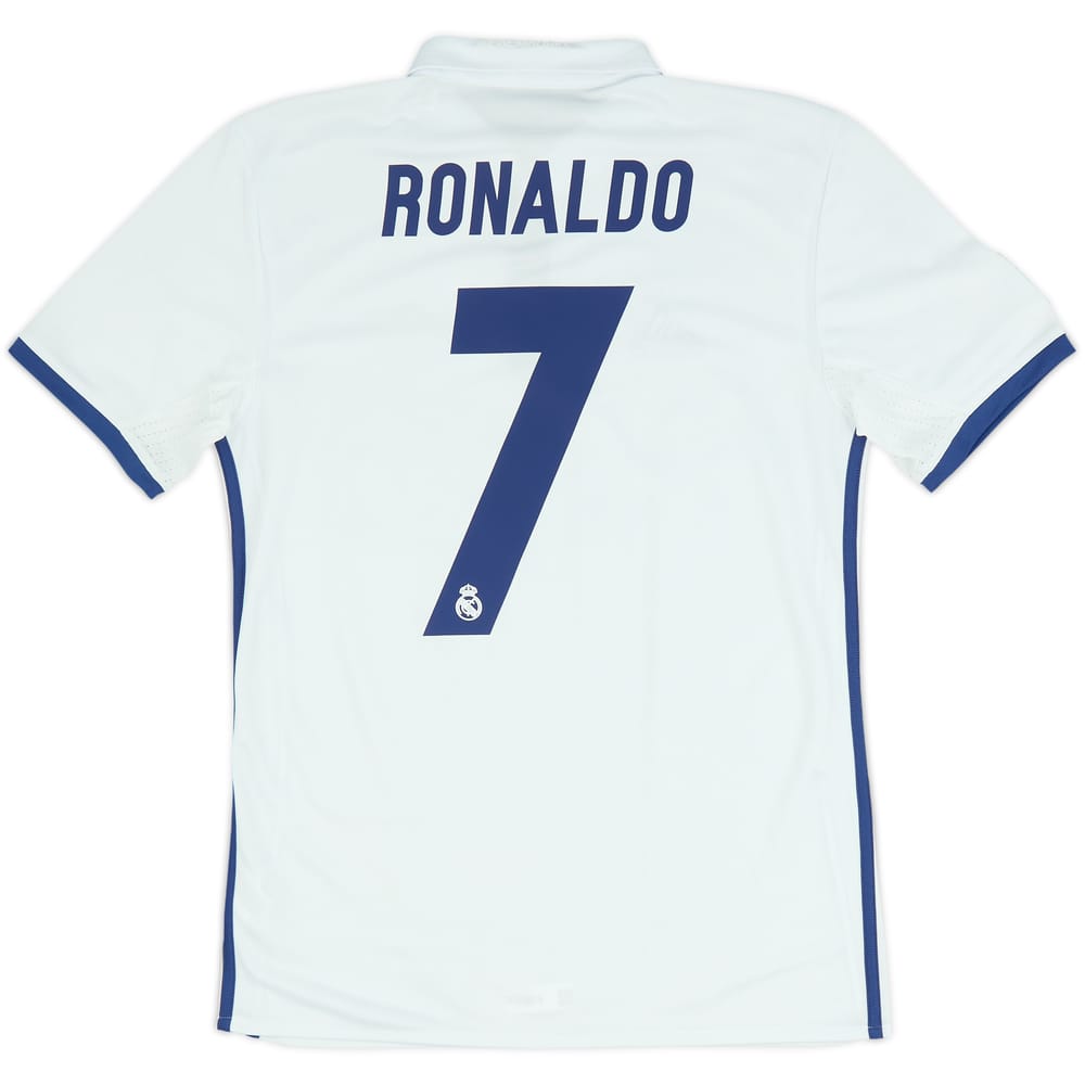 2016-17 Real Madrid Home Shirt Ronaldo #7 (S)