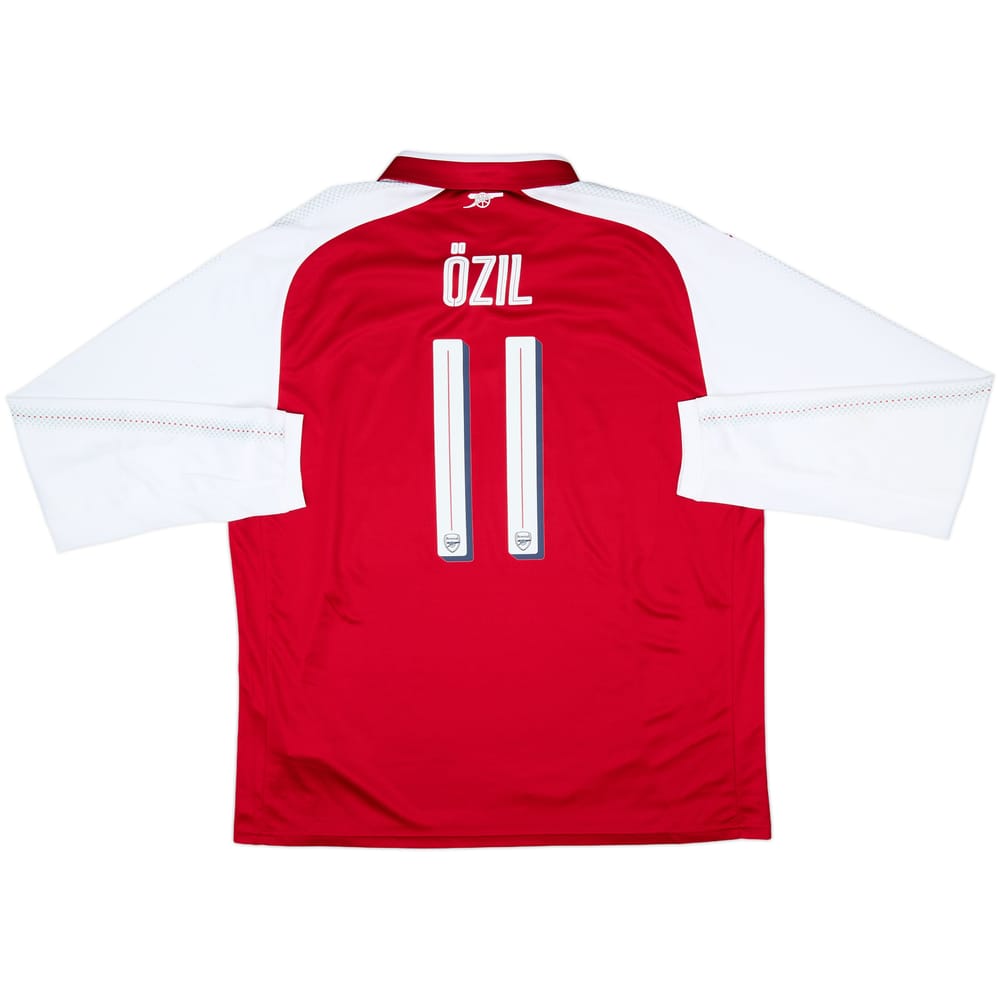 2017-18 Arsenal Home L/S Shirt Ozil #11 (XXL)
