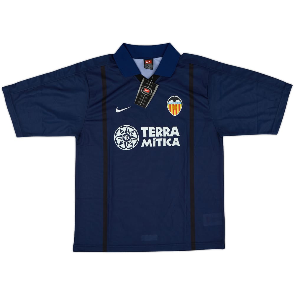 2000-01 Valencia Basic Away Shirt (S)