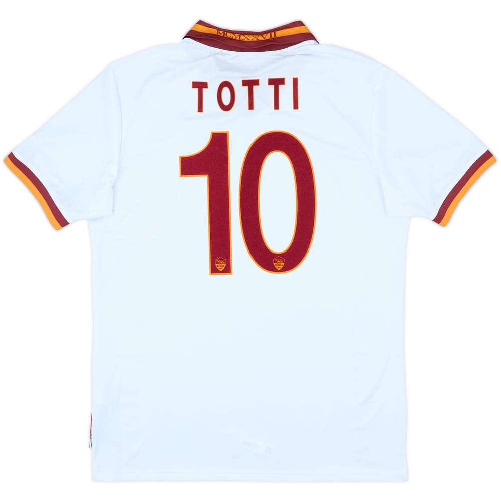 2013-14 Roma Player Issue Away Shirt Totti #10 (XXL)