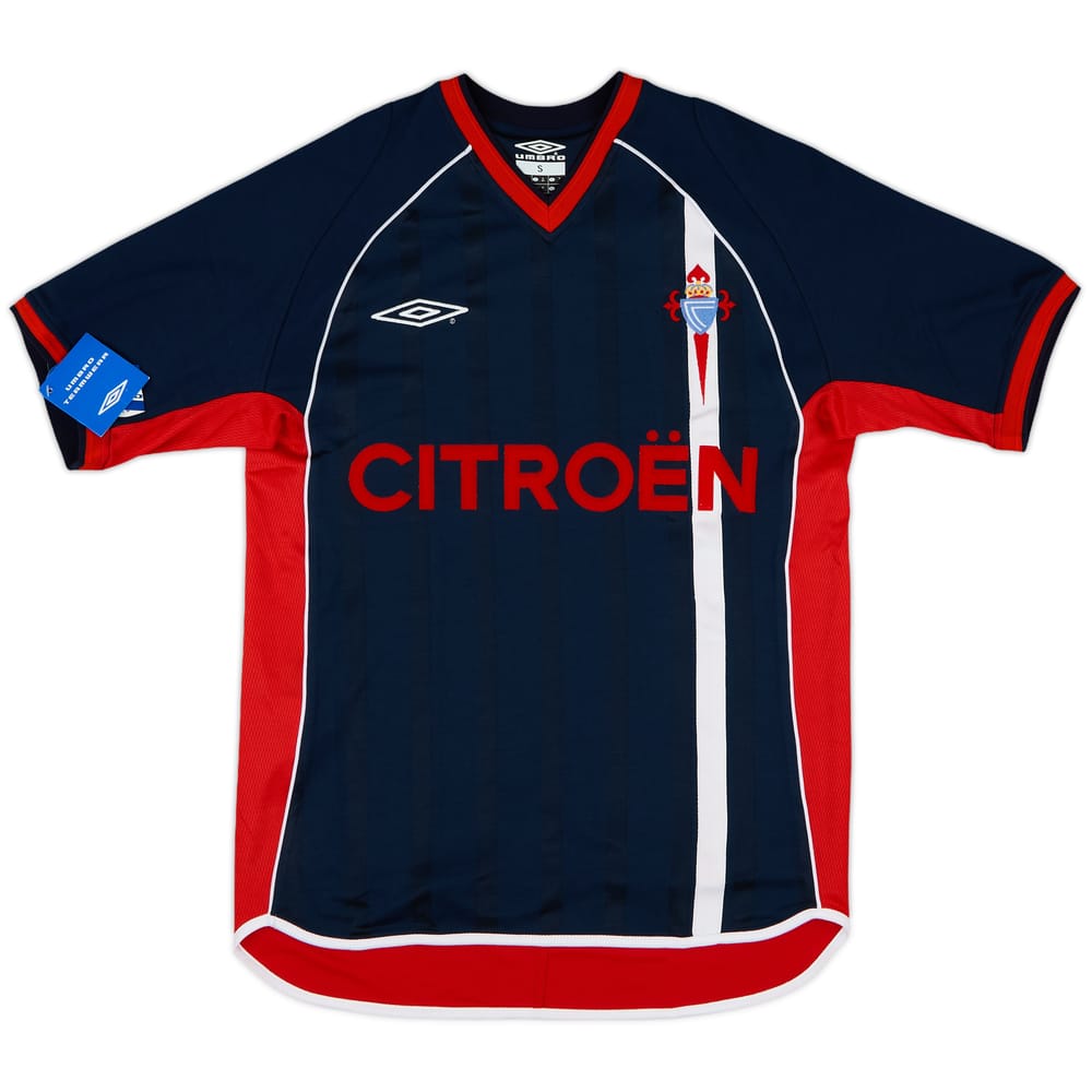 2001-02 Celta Vigo Away Shirt (S)