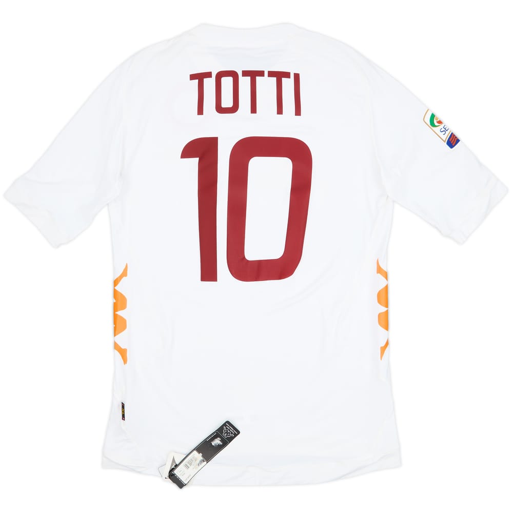 2011-12 Roma Away Shirt Totti #10 (XL)